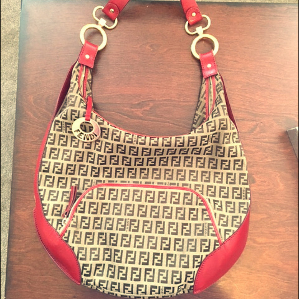 Fendi Zucchino Shoulder Bag